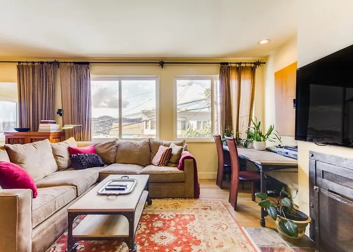 Two Bedroom, Two Newly Renovated Bathrooms, Deck